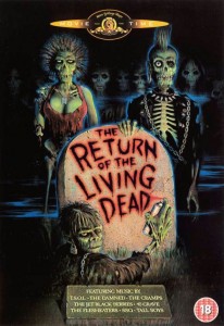 return of the living dead poster